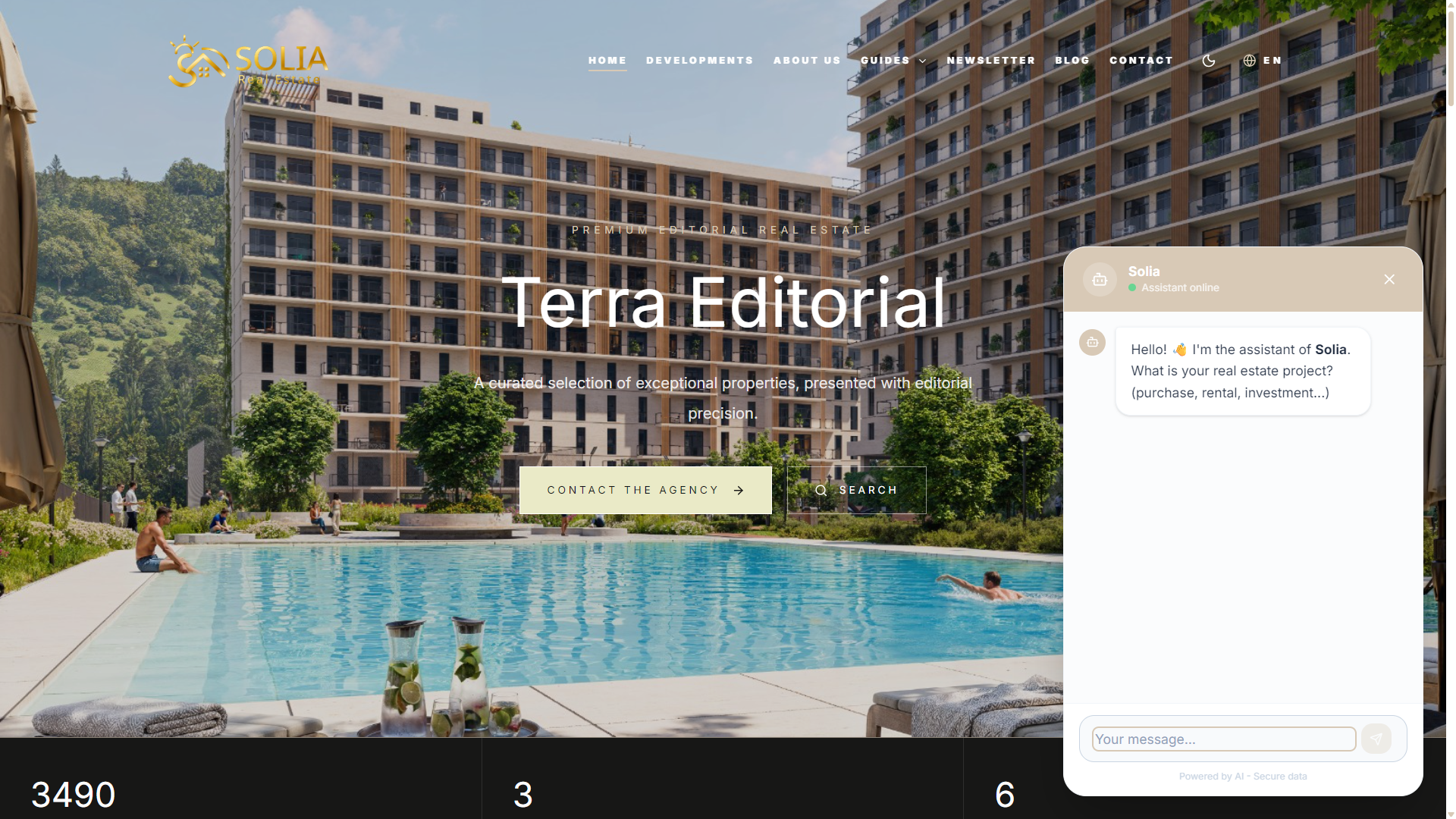 DATAhome Cockpit met CRM-activiteit, catalogus en publicatieacties